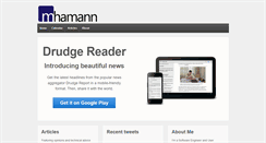 Desktop Screenshot of mhamann.com